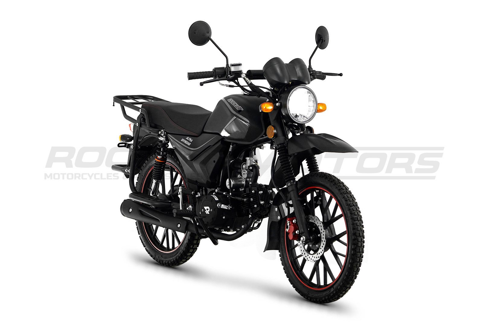 Мопед ROCKOT ALPHA OFFROAD (черный матовый)