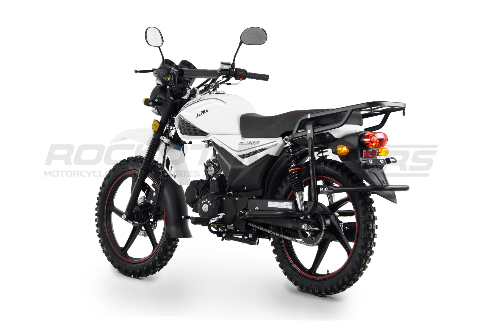Мопед ROCKOT ALPHA OFFROAD (белый глянцевый)