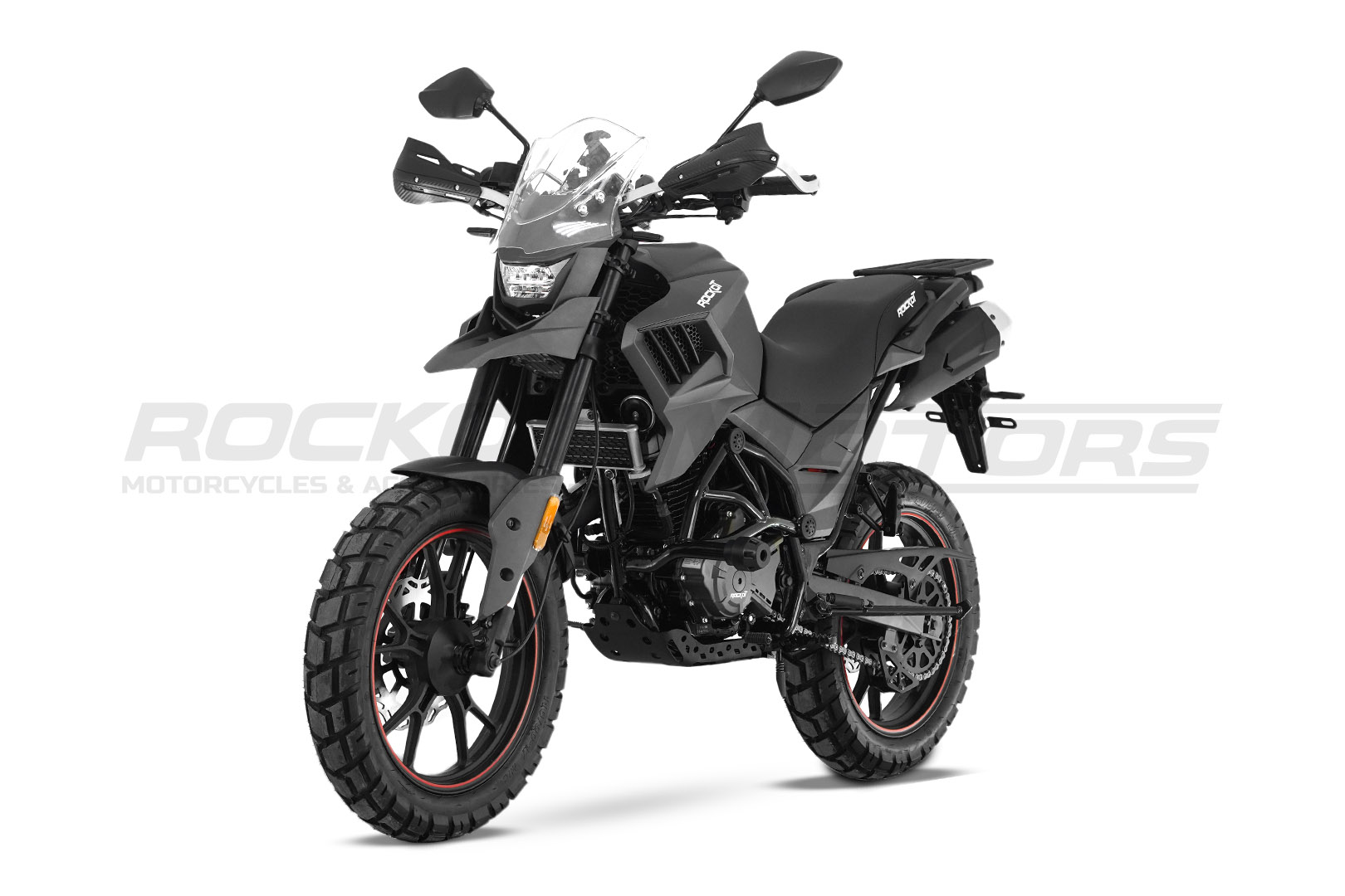 Мотоцикл турэндуро ROCKOT HOUND 3.0 (серый)
