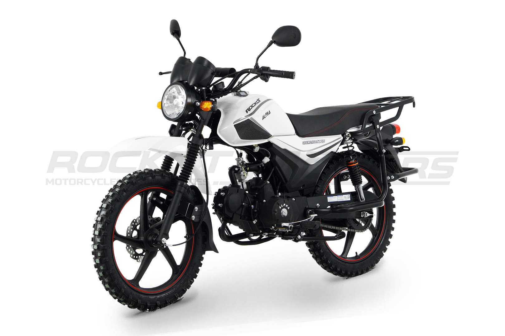 Мопед ROCKOT ALPHA OFFROAD (белый глянцевый)