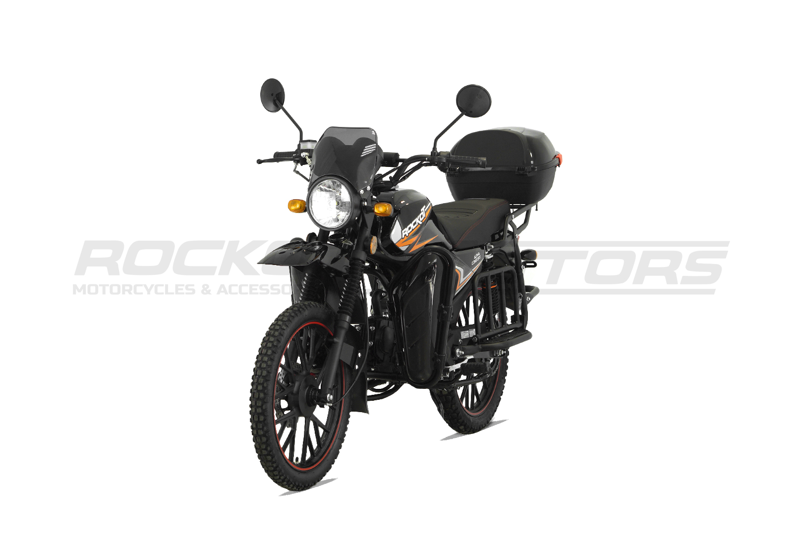 Мопед ROCKOT ALPHA COMFORT (черный глянцевый)