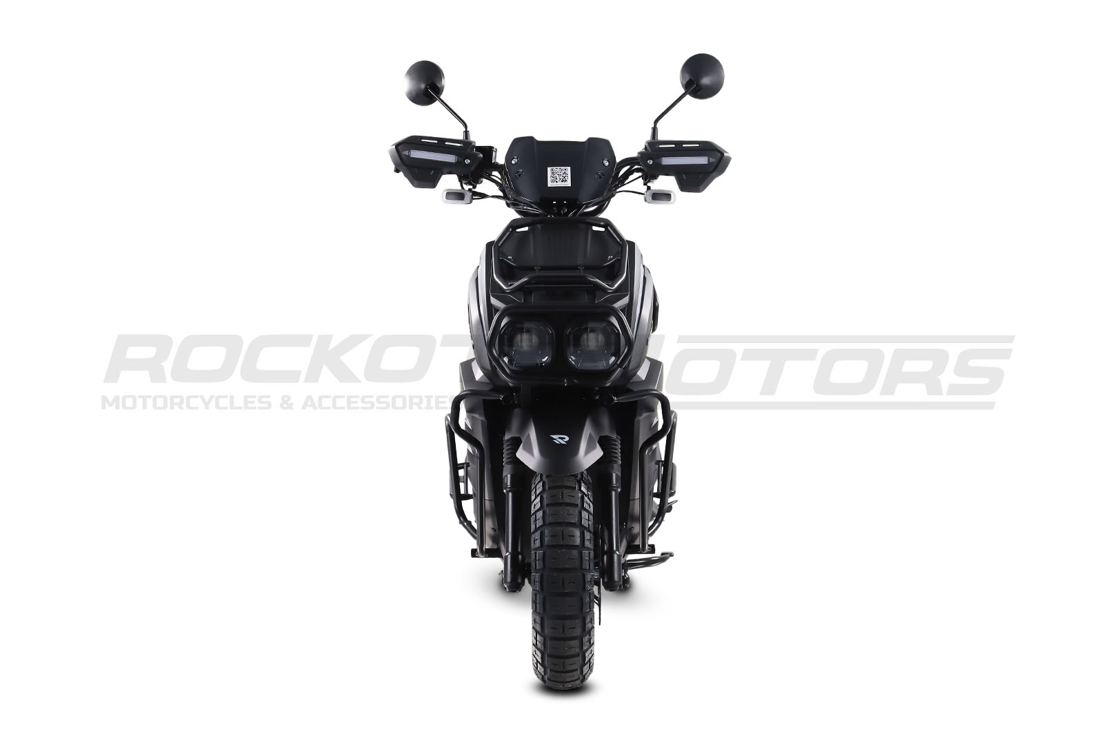 Скутер ROCKOT TANK (черный матовый)