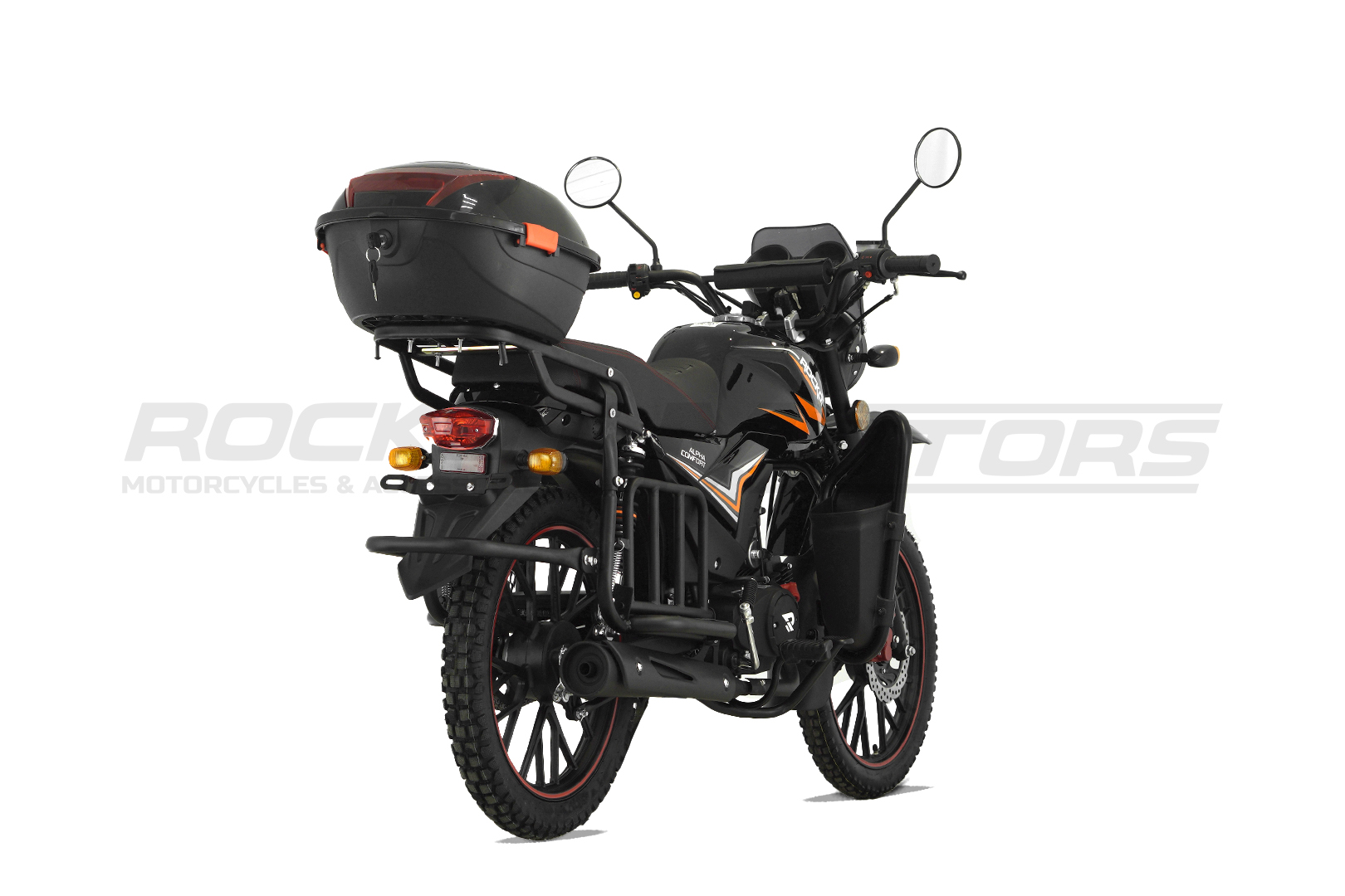 Мопед ROCKOT ALPHA COMFORT (черный глянцевый)