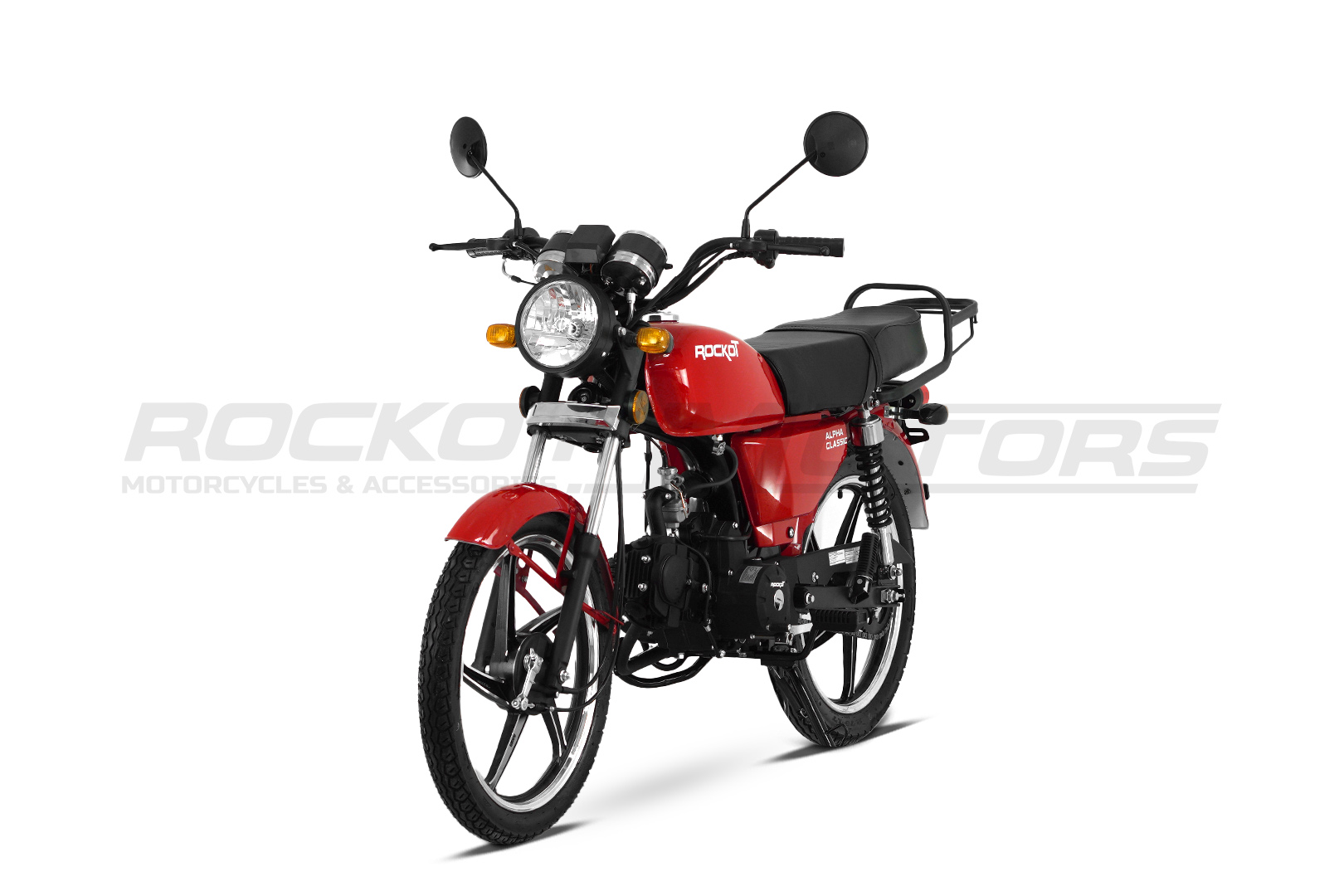 Мопед ROCKOT ALPHA CLASSIC (красный глянцевый)