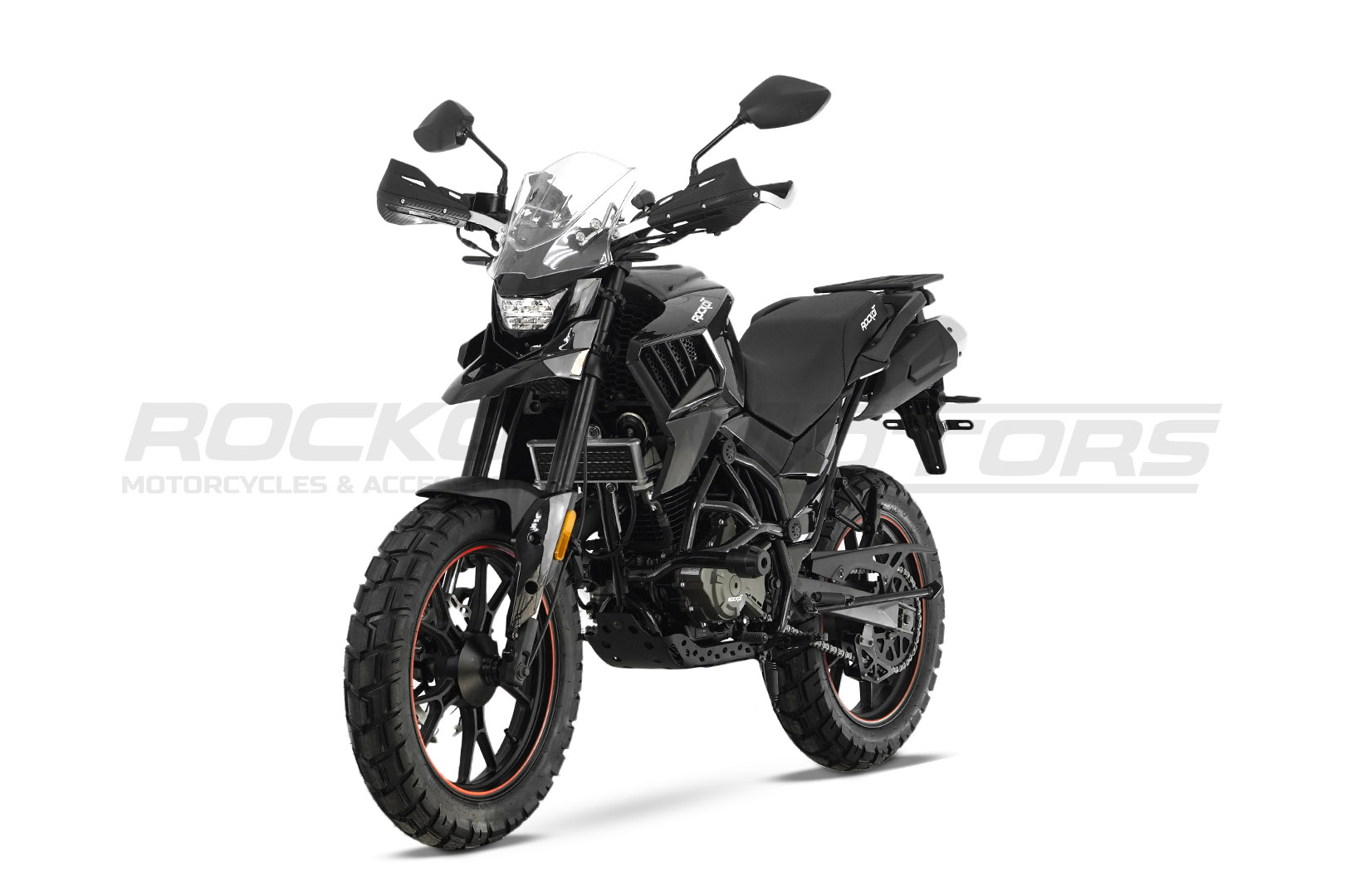 Мотоцикл турэндуро ROCKOT HOUND 3.0 (черный)