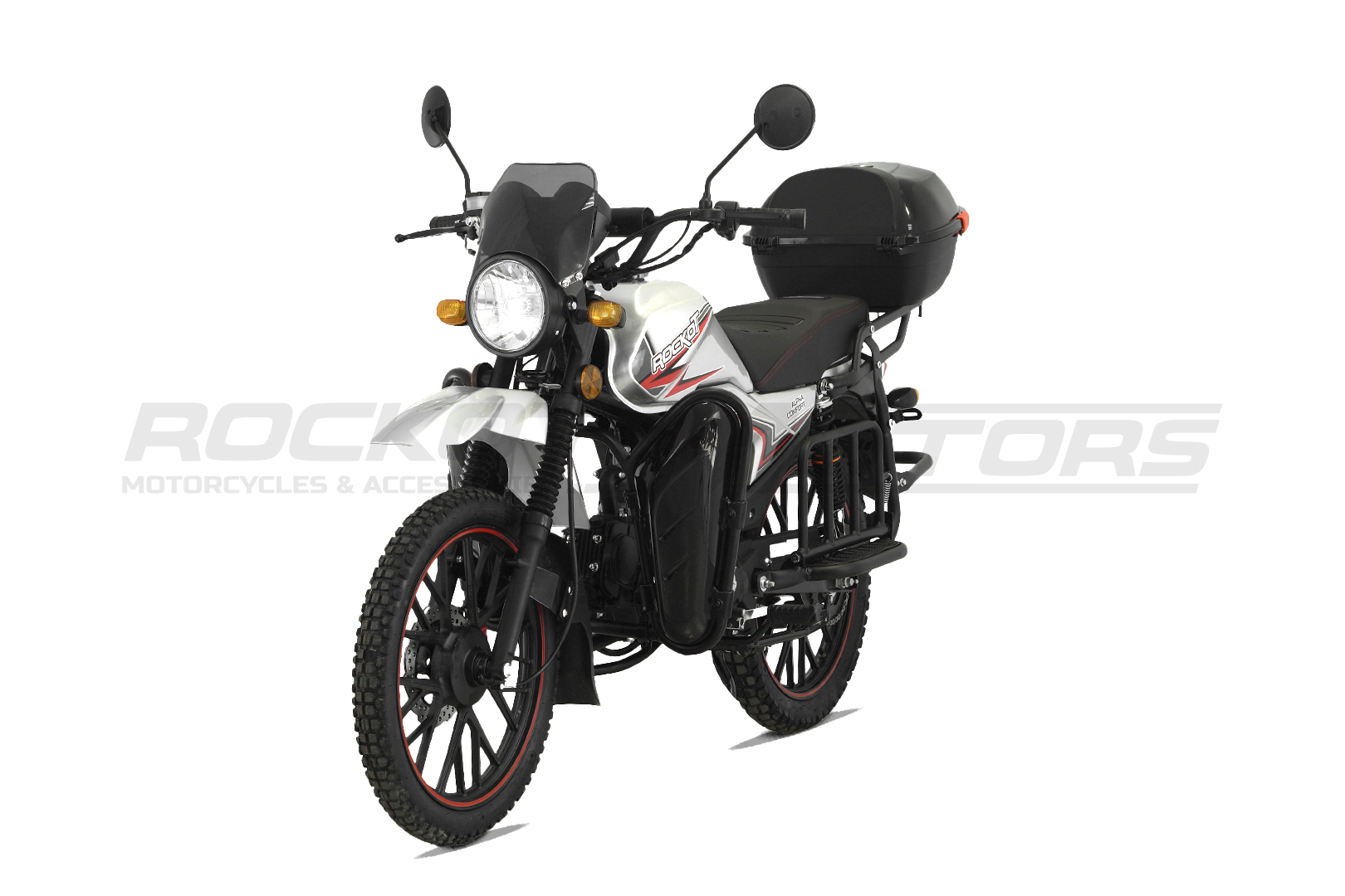 Мопед ROCKOT ALPHA COMFORT (серый металлик)
