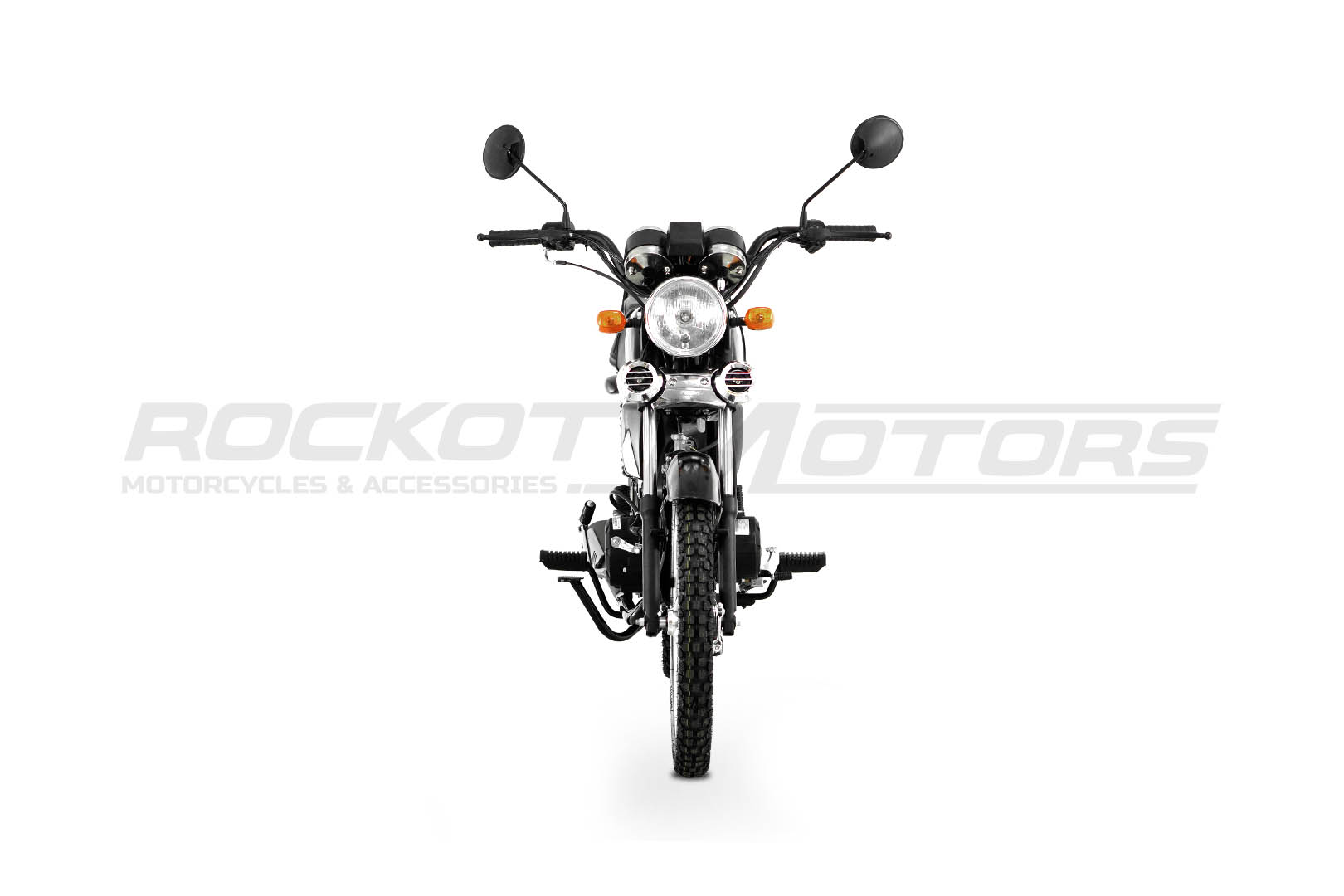 Мопед ROCKOT ALPHA CLASSIC (черный глянцевый)