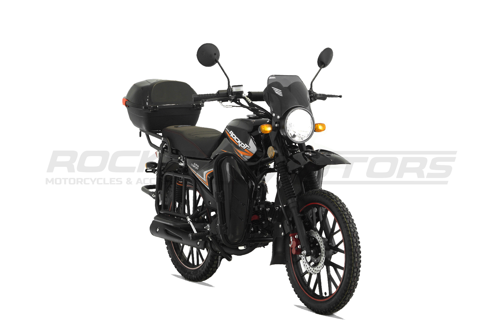 Мопед ROCKOT ALPHA COMFORT (черный глянцевый)