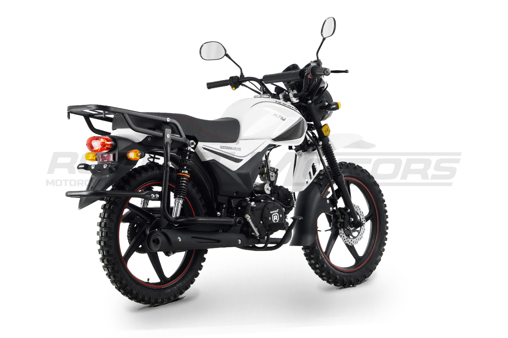 Мопед ROCKOT ALPHA OFFROAD (белый глянцевый)
