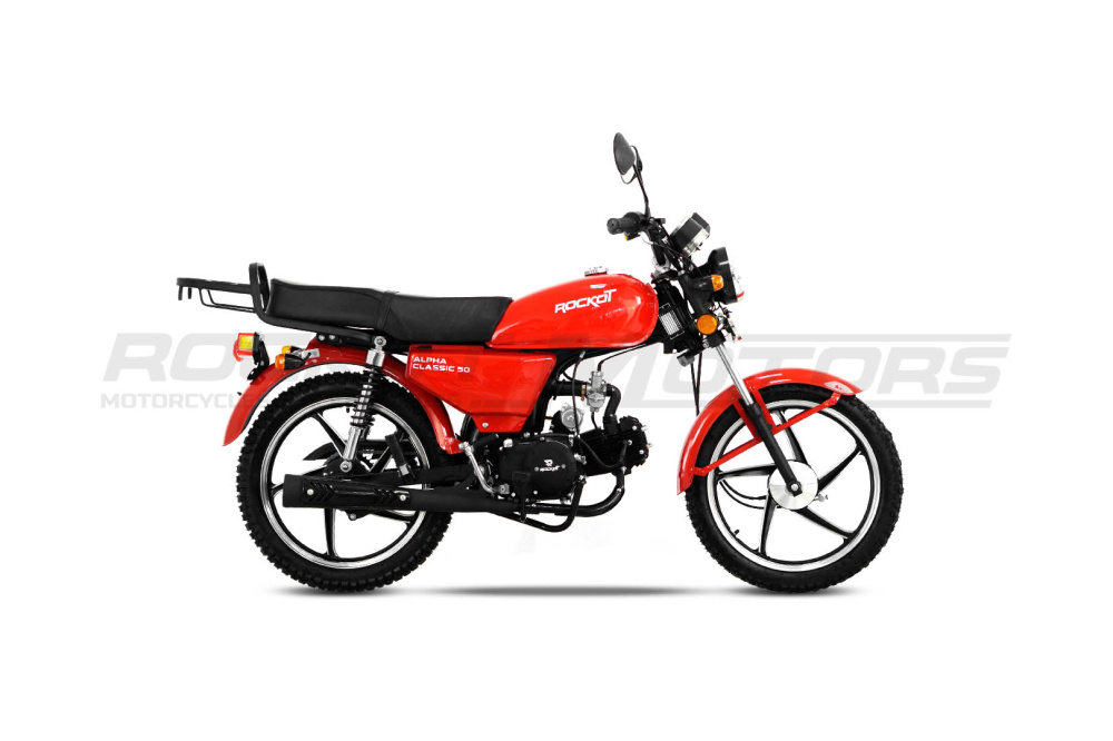 Мопед ROCKOT ALPHA CLASSIC (красный глянцевый)