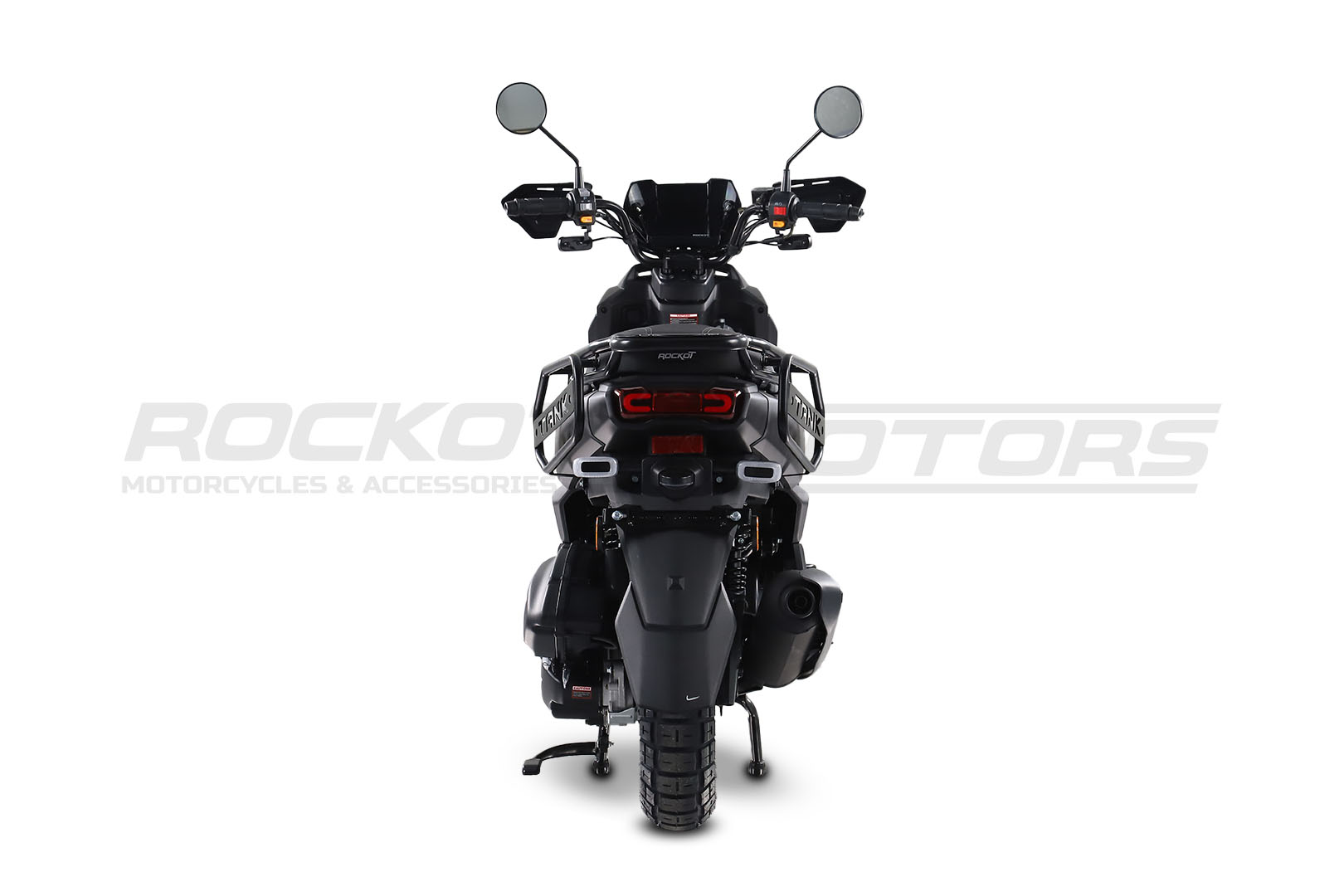 Скутер ROCKOT TANK (черный матовый)