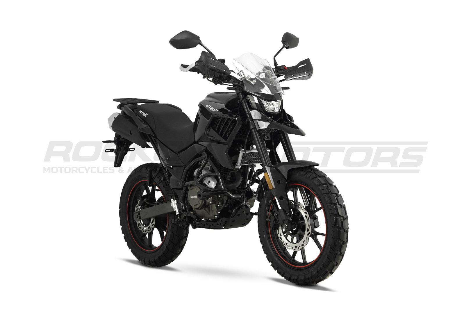 Мотоцикл турэндуро ROCKOT HOUND 3.0 (черный)