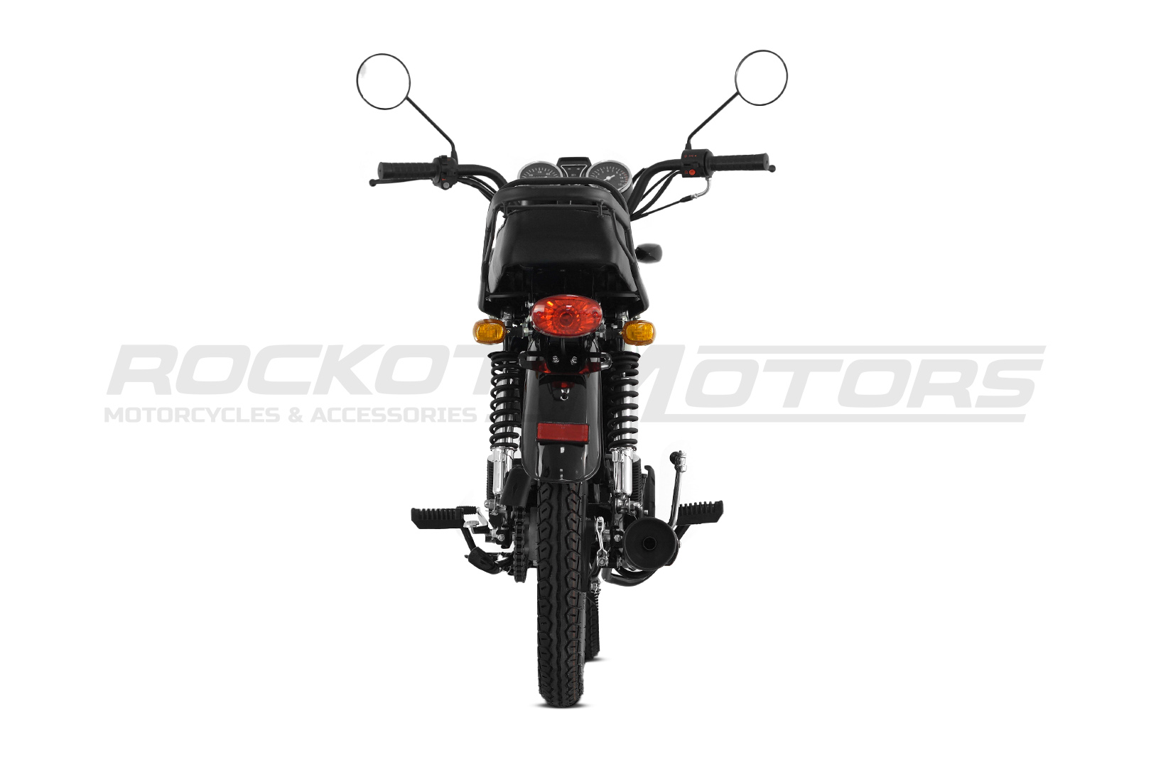 Мопед ROCKOT ALPHA CLASSIC (черный глянцевый)