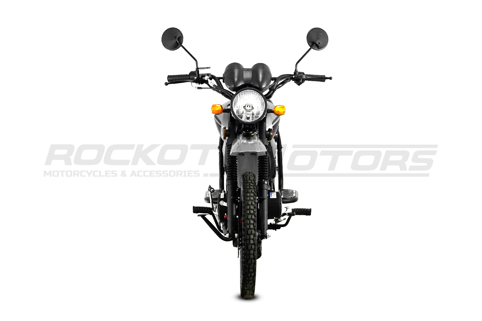 Мопед ROCKOT ALPHA OFFROAD (серый металлик)