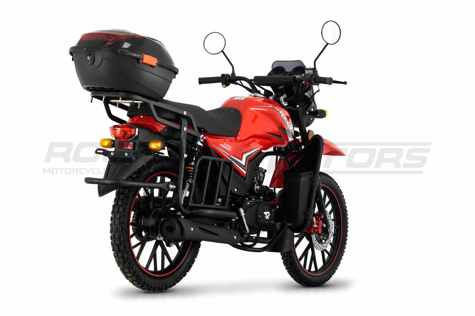 Мопед ROCKOT ALPHA COMFORT (красный глянцевый)