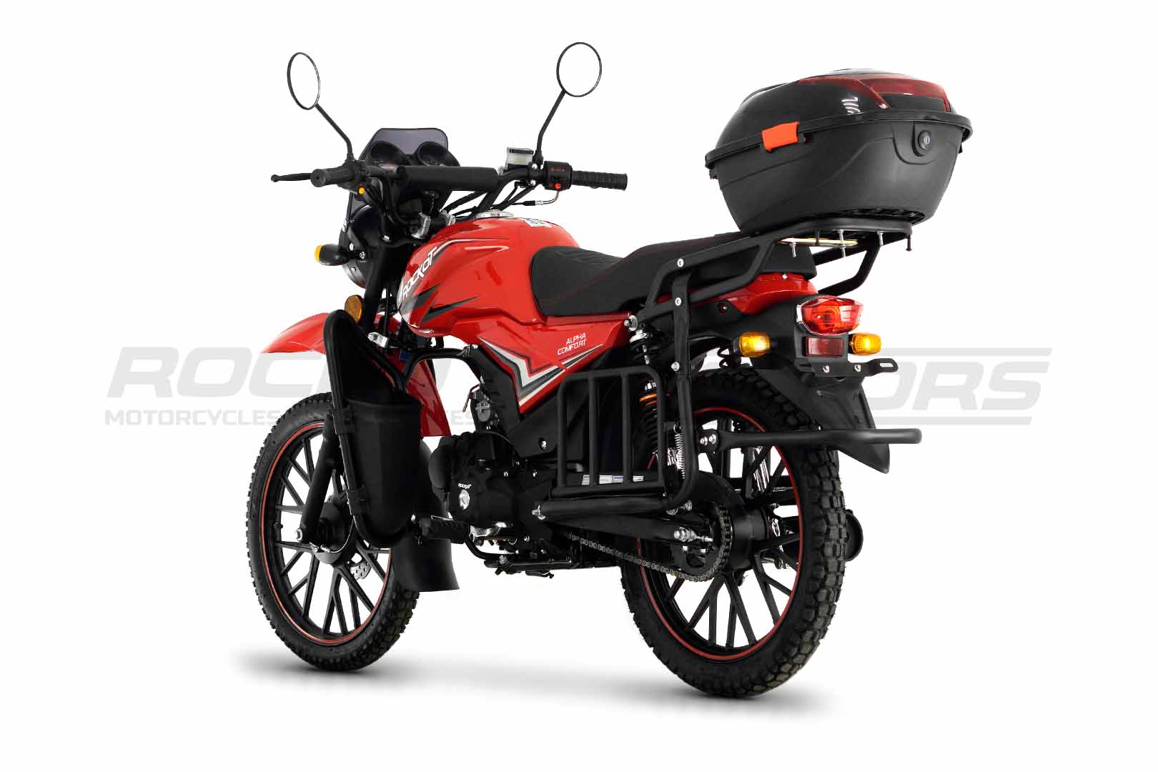 Мопед ROCKOT ALPHA COMFORT (красный глянцевый)