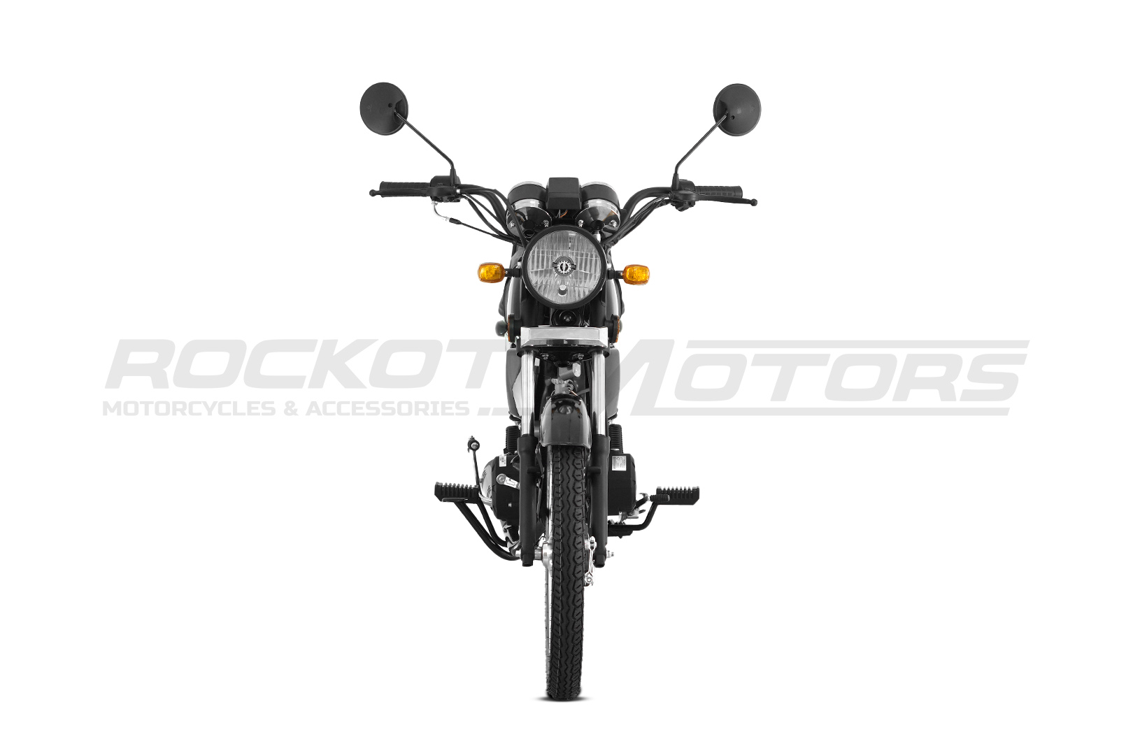 Мопед ROCKOT ALPHA CLASSIC (черный глянцевый)