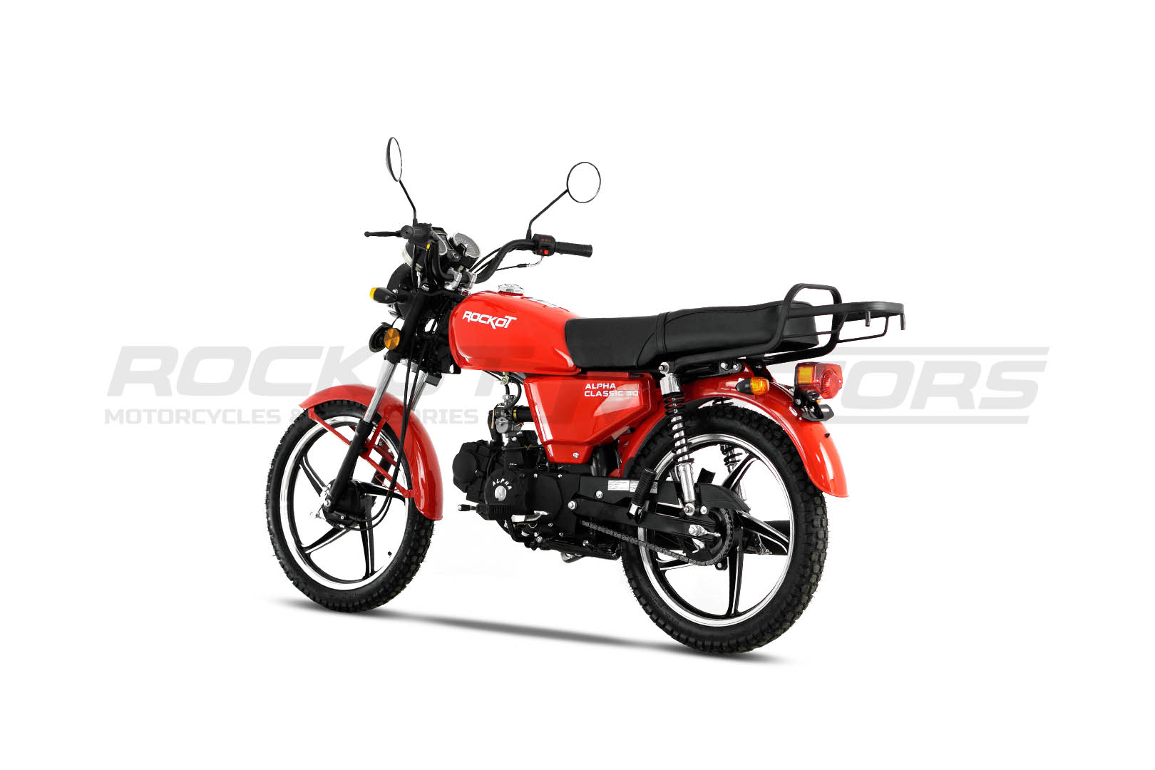 Мопед ROCKOT ALPHA CLASSIC (красный глянцевый)