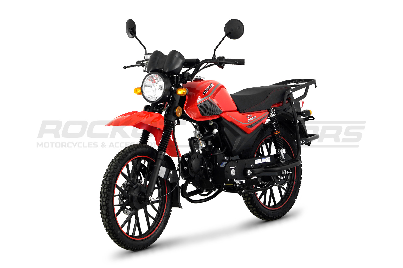 Мопед ROCKOT ALPHA OFFROAD (красный глянцевый)