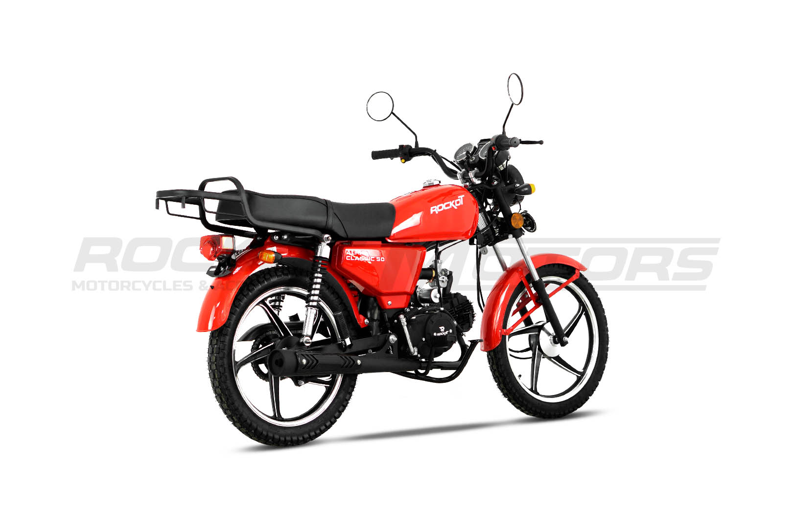 Мопед ROCKOT ALPHA CLASSIC (красный глянцевый)