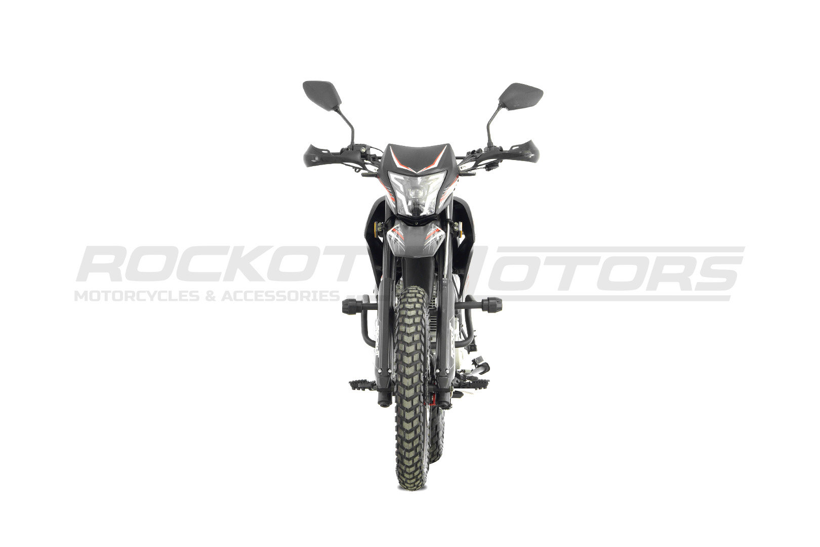 Мотоцикл эндуро ROCKOT XR250 (черный/красный)