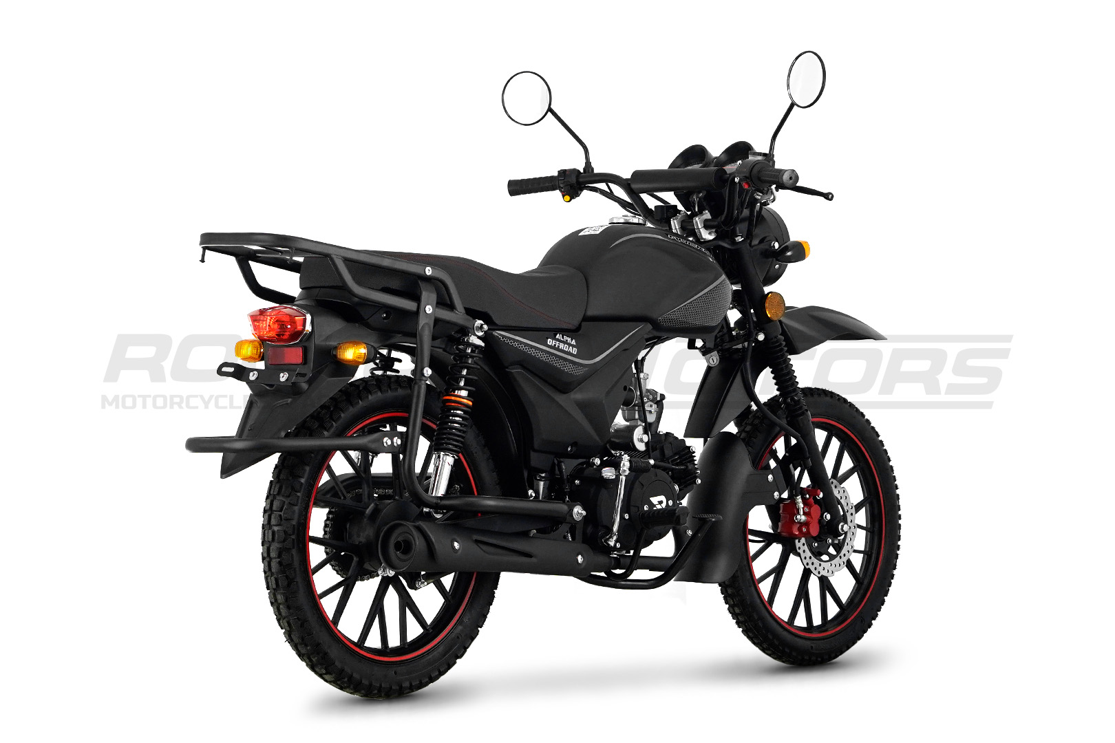 Мопед ROCKOT ALPHA OFFROAD (черный матовый)