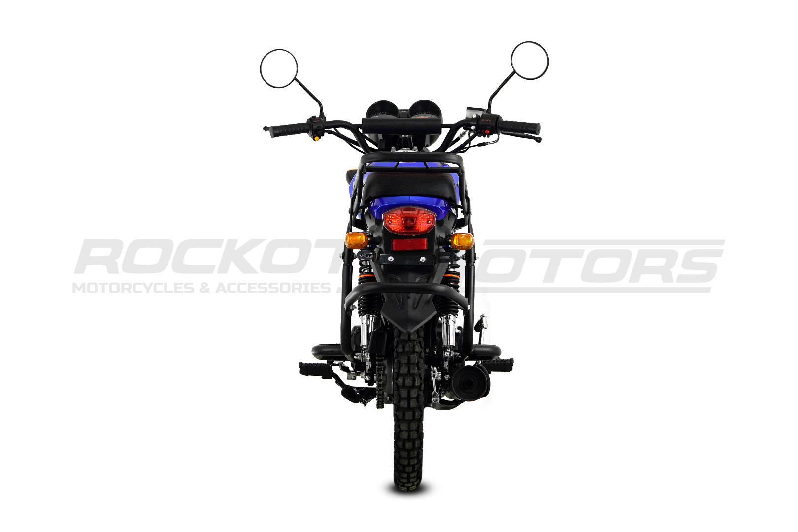 Мопед ROCKOT ALPHA OFFROAD (синий глянцевый)