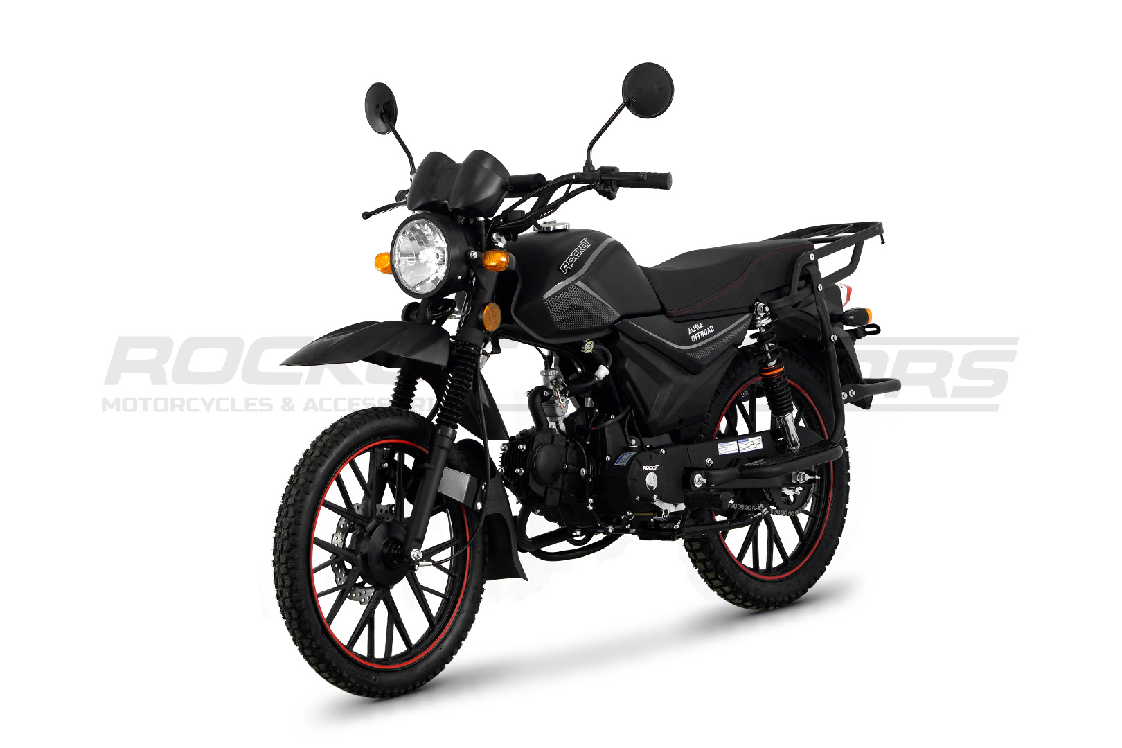 Мопед ROCKOT ALPHA OFFROAD (черный матовый)