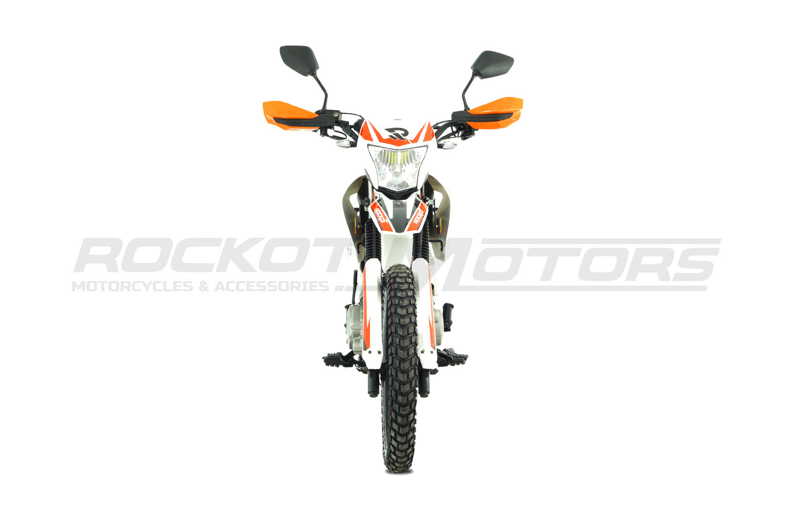Мотоцикл эндуро ROCKOT ZR250 (белый/красный)