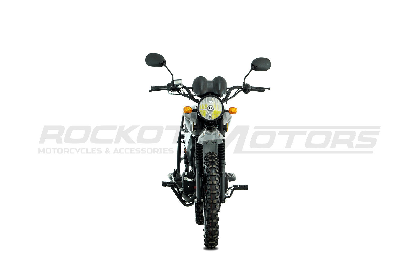 Мопед ROCKOT ALPHA OFFROAD (серый металлик)
