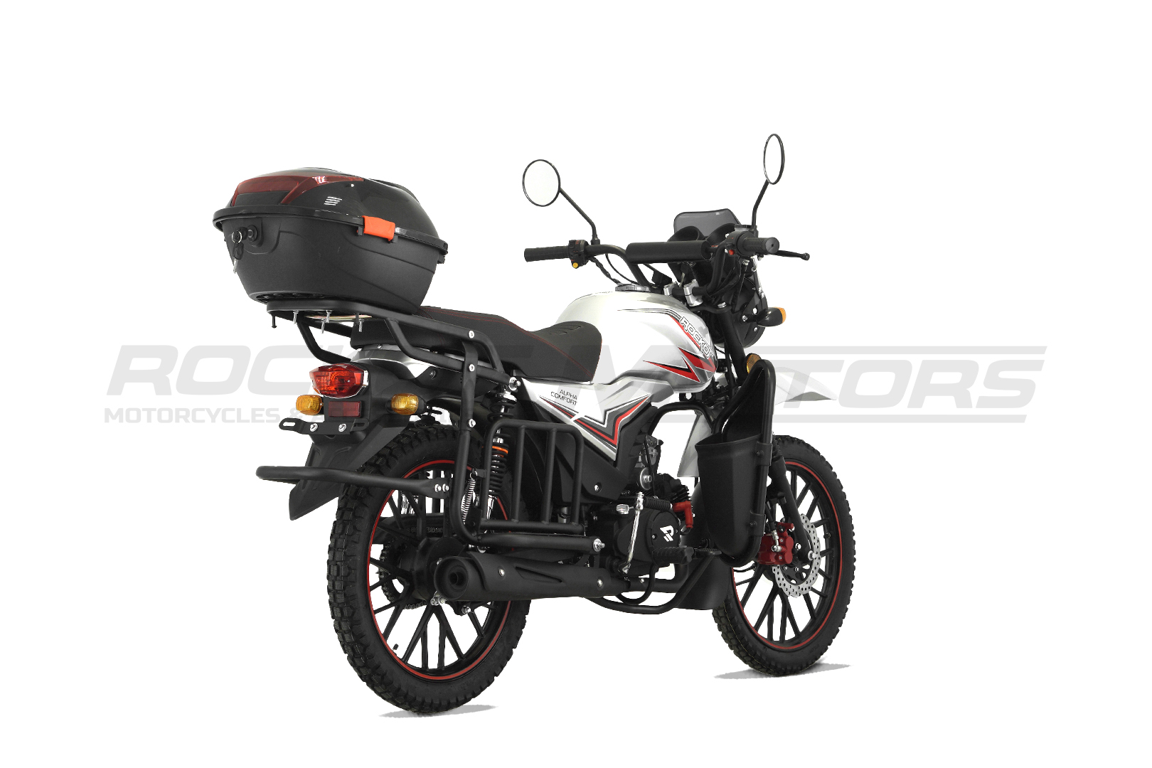 Мопед ROCKOT ALPHA COMFORT (серый металлик)