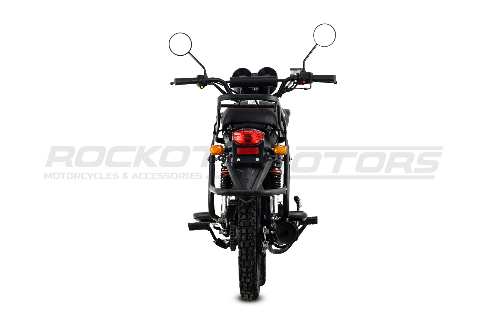 Мопед ROCKOT ALPHA OFFROAD (черный глянцевый)