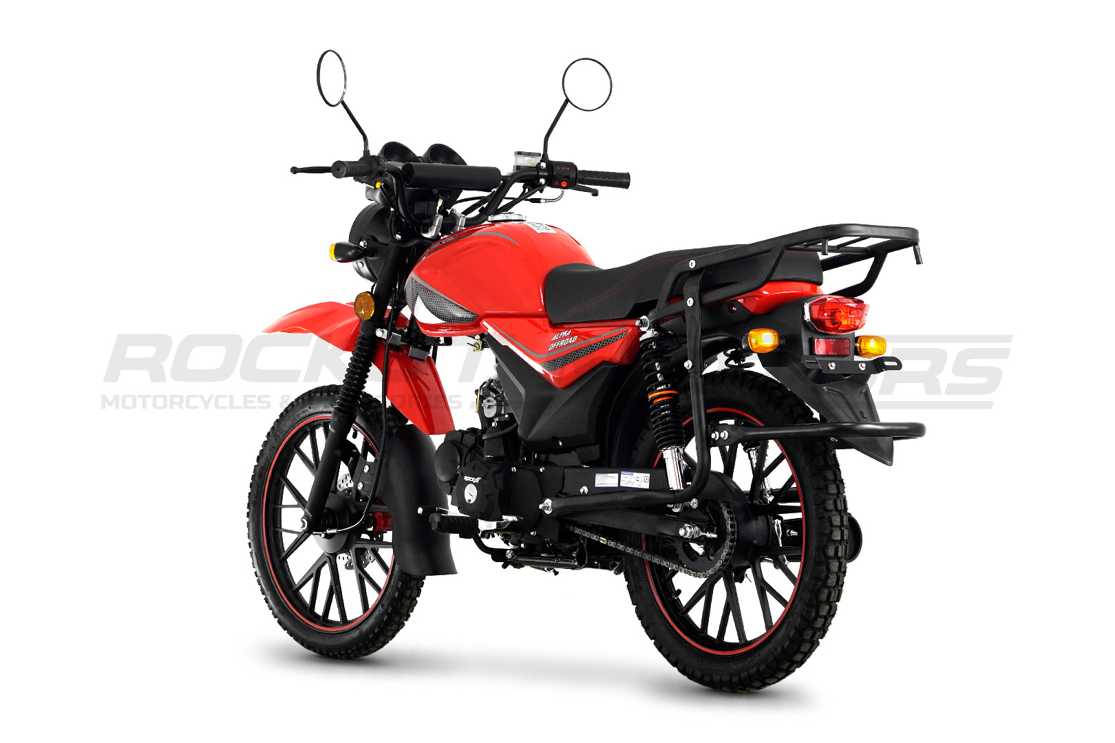 Мопед ROCKOT ALPHA OFFROAD (красный глянцевый)
