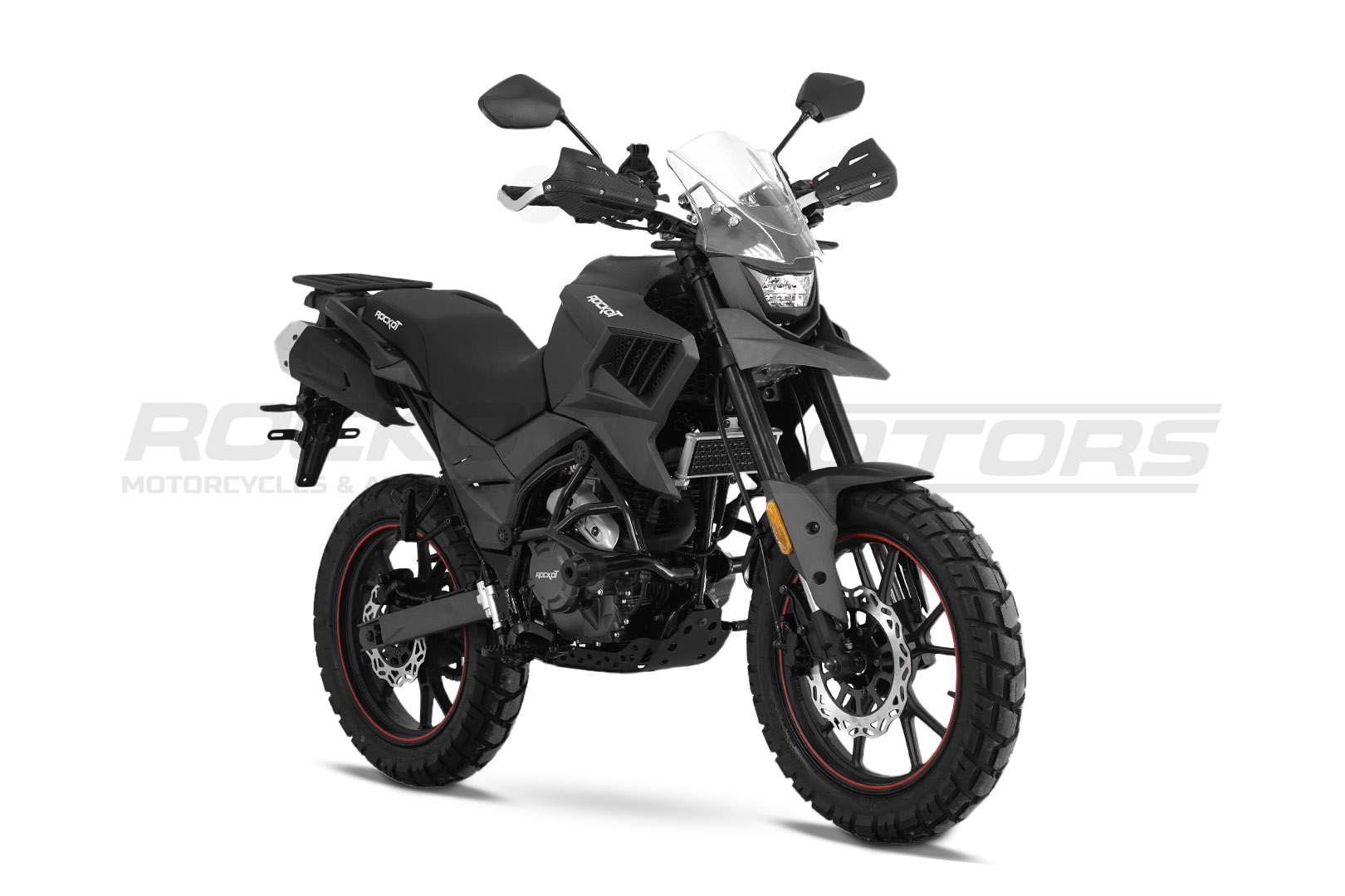 Мотоцикл турэндуро ROCKOT HOUND 3.0 (серый)