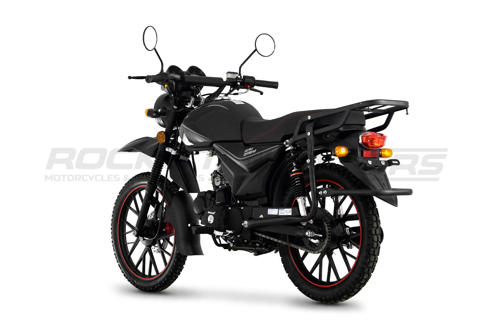 Мопед ROCKOT ALPHA OFFROAD (черный матовый)