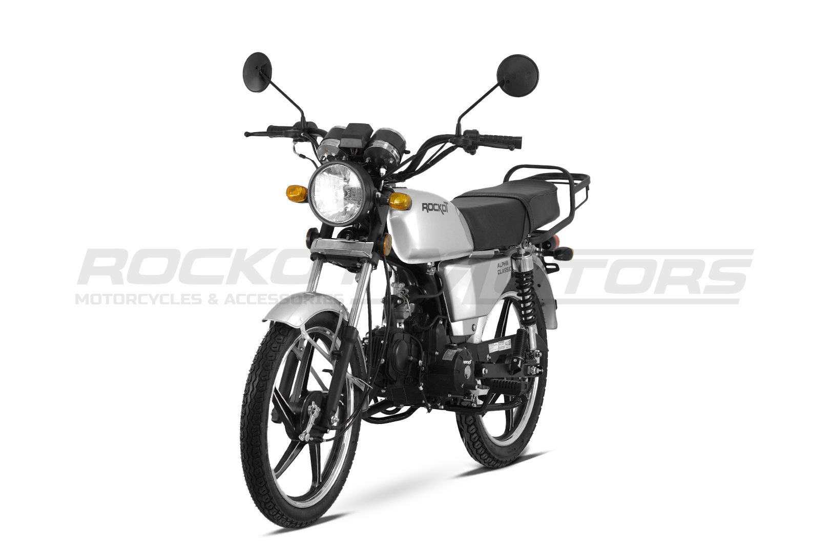 Мопед ROCKOT ALPHA CLASSIC (серый металлик)