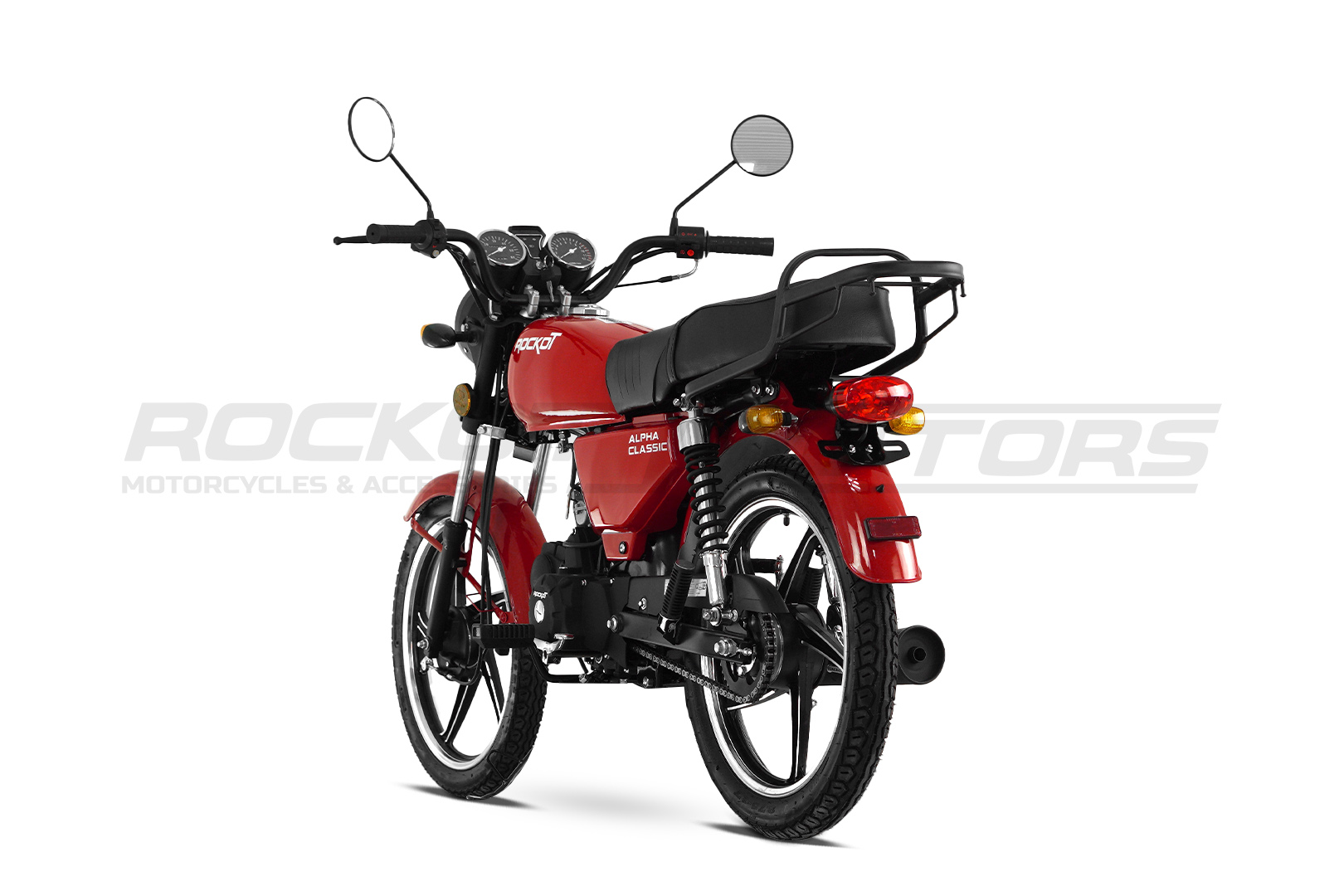 Мопед ROCKOT ALPHA CLASSIC (красный глянцевый)