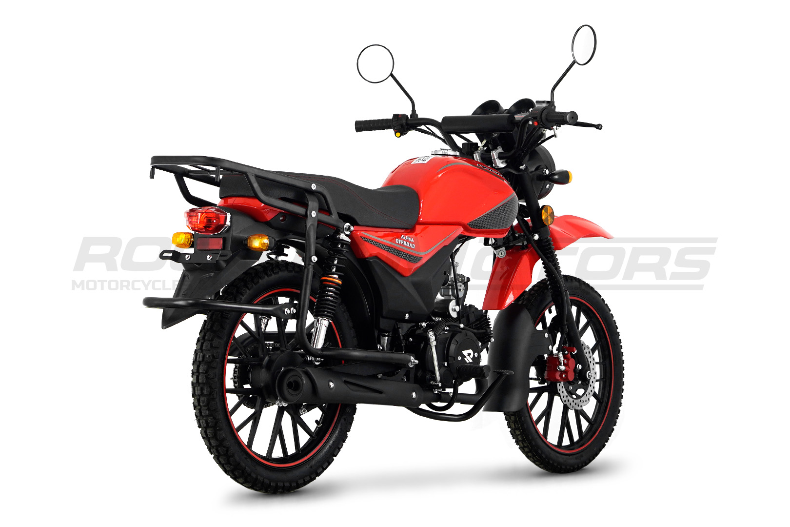 Мопед ROCKOT ALPHA OFFROAD (красный глянцевый)